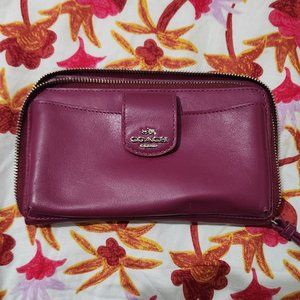 Coach phone wristlet